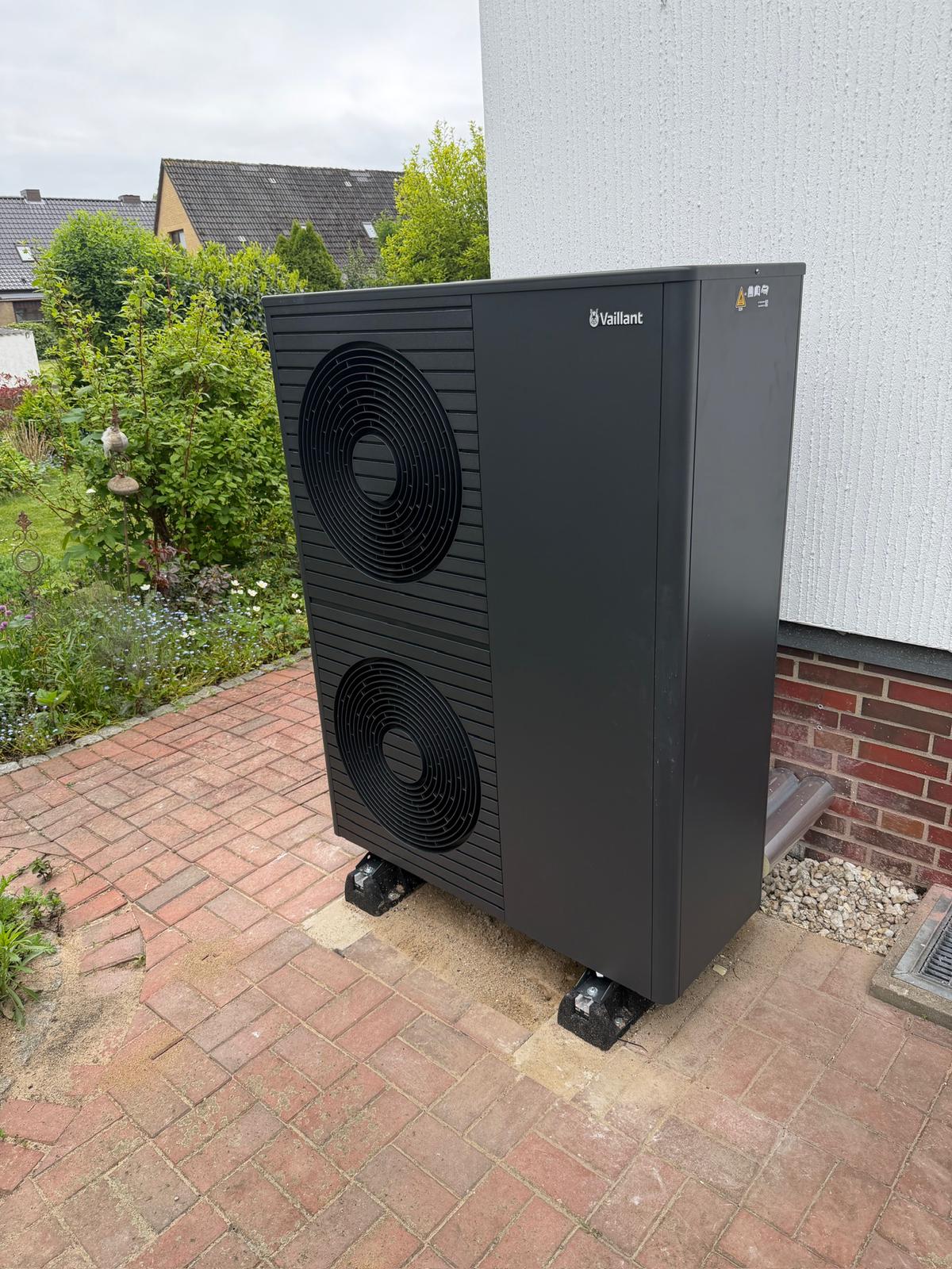Vaillant Wärmepumpe installiert durch Stibbe Heizungsbau